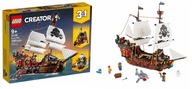 LEGO CREATOR 31109 STATEK PIRACKI 3w1 REKIN WYSPA