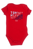 Tommy Hilfiger body dla chłopca Denny czerwone 0 - 3 m