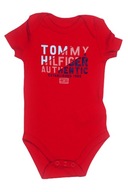 Tommy Hilfiger body dla chłopca Denny czerwone 6 - 9 m