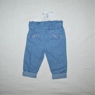 C&A BABY CLUB SPODNIE CIENKI JEANS 3-6m 68