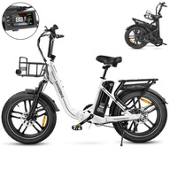 Skladací elektrický bicykel Samebike C05PRO-IT 500W 13Ah 20 palcov Rám 16 palcov