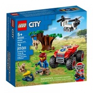 LEGO CITY - Quad záchranárov voľne žijúcich živočíchov 60300