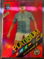 PLATINUM - FIFA 365 2024 PANINI -KEVIN DE BRUYNE 81/99 Limited OKAZJA !