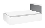 ML meble łóżko 16 (160x200) LAHTI biały mat
