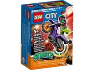 KOCKY LEGO CITY STUNTZ 60296 WHEELIE NA MOTORKE