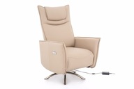Kancelárska stolička NOTOS béžová syntetická koža SIG