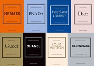 Balenciaga Hermes Prada Laurent Dior Gucci Chanel Vuitton pakiet 8 książek