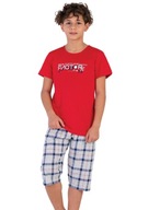 Chlapčenské pyžamo bavlna Vienetta 134 krátky rukáv