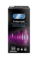 Durex Intense Kondómy s timulujúcim povrchom s gélom Desirex 10ks