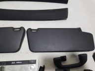 MERCEDES W204 sedan AMG black, inner pillars light plastics