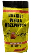 Brikety dreveného uhlia 2kg