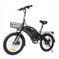 E-bike Kukirin V1 PRO 48V 7,5Ah 350W rám 40cm hliníkové koleso 20" čierne