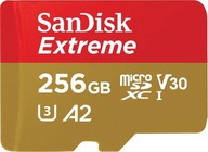 SD karta SanDisk Extreme 256 GB