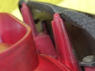 PEUGEOT 607 light left rear part to the bonnet