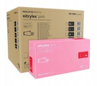 NITRIL RUKAVICE NITRILEX PINK 100 KS L 10 ks