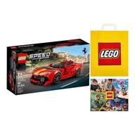 LEGO SPEED CHAMPIONS č.76914 - Ferrari 812 Competizione +Taška +Katalóg