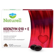 Naturell Koenzym Q10 + witamina E 120 kaps.