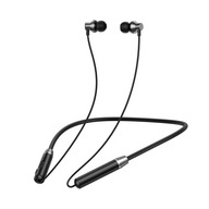 XO słuchawki na kablem Bluetooth BS33 dokanałowe czarne eleganckie