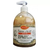Vysoko kvalitné organické tekuté mydlo Aleppo 15% bobuľový olej vavrínový