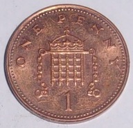 1 pens - one penny - królowa Elżbieta II - Wielka Brytania - 2004 rok