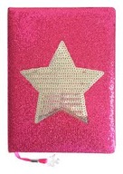 Zápisník ružový Stnux Hviezdička
