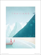 Thajsko Pláž a ostrovy - prémiový plagát