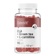 OstroVit CLA + Zielona Herbata + L-Karnityna 90 kapsułek