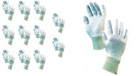 12x Pracovné rukavice CXS Zateplené Bavlna/Polyester Univerzálne