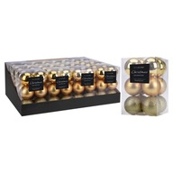 Kpl 12 Bomba 6cm Arany Mondex