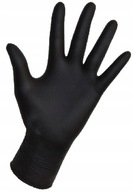 Rękawiczki nitrylowe bezpudrowe Abena czarne r. L 100 szt.