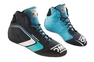 Topánky OMP Tecnica, homologácia FIA, námornícka modrá a modrá
