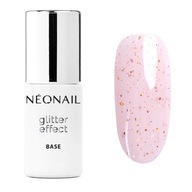 NeoNail Hybridná základňa Glitter Base Pink Sparkle