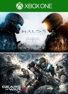 GEARS OF WAR 4 AND HALO 5 GUARDIANS XBOX ONE/X/S KLUCZ