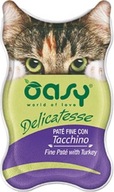 OASY KOT DELICATESSE Pate Indyk 85g