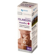 Spray Islandzki nanosrebro Medic+ na gardło i migdałki 30ml