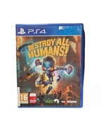 ŚWIETNY STAN | DESTROY ALL HUMANS! PL | PS4 | PO POLSKU