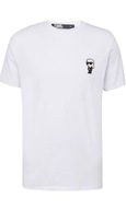 KARL LAGERFELD Tričko tričko biele r M