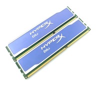 Pamięć RAM Kingston HyperX blu DDR3 8GB 1333MHz CL9 KHX1333C9D3B1K2/8G GW6M