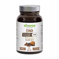 BIOWEN Chaga 400 mg wsparcie przewodu pokarmowego 90 kapsułek