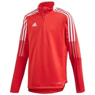 Bluza dziecięca adidas Tiro 21 Training Top czerwona, rozmiar 128 - junior