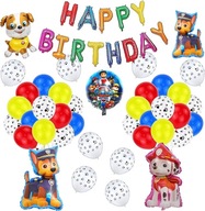 Mancs Őrjárat GIRLANDA Lufik SZÜLETÉSNAPI DEKORÁCIÓ MARSHALL CHASE SZETT 46db-os