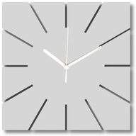 Zegar Ścienny Designerski Drewniany Kwadratowy Squere 35x35 cm
