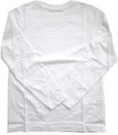 GEORGE t-shirt bluzka koszulka długi rękaw 128-135