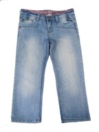 Spodnie jeans 3/4 CRASH ONE r 146/152