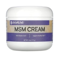 MRM Nutrition MSM Cream Organická síra v kréme s Vit A D Aloe