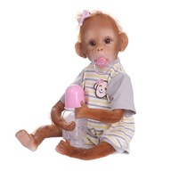 16 ''Rebirth Baby Monkey Dolls z T-shirt w