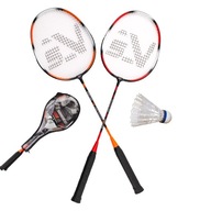 ZESTAW PRO DO BADMINTONA RAKIETKI LOTKA BADMINTON SPORTVIDA