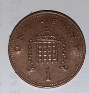 1 pens - one penny - królowa Elżbieta II - Wielka Brytania - 2003 rok