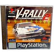 Hra V-Rally 2 v rally 2 Sony PlayStation (PSX PS1 PS2 PS3) retro preteky :3