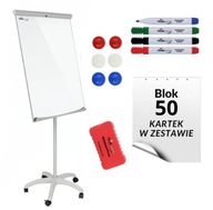 FLIPCHART magnetyczny MOBILNY 70x100 z akcesoriami